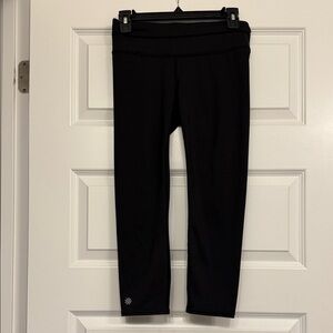 Athleta Cropped Black Leggings